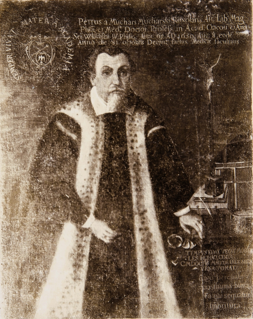 Portret profesora Piotra Mucharskiego.